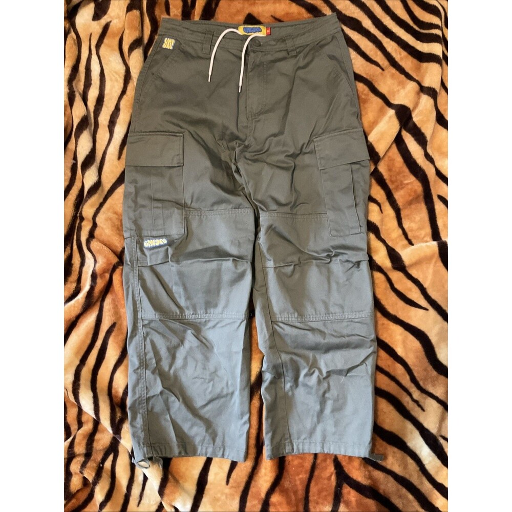 Empyre Cargo Pants 30 Green Utility Workwear Double Knee Tactical Outdoor Men
